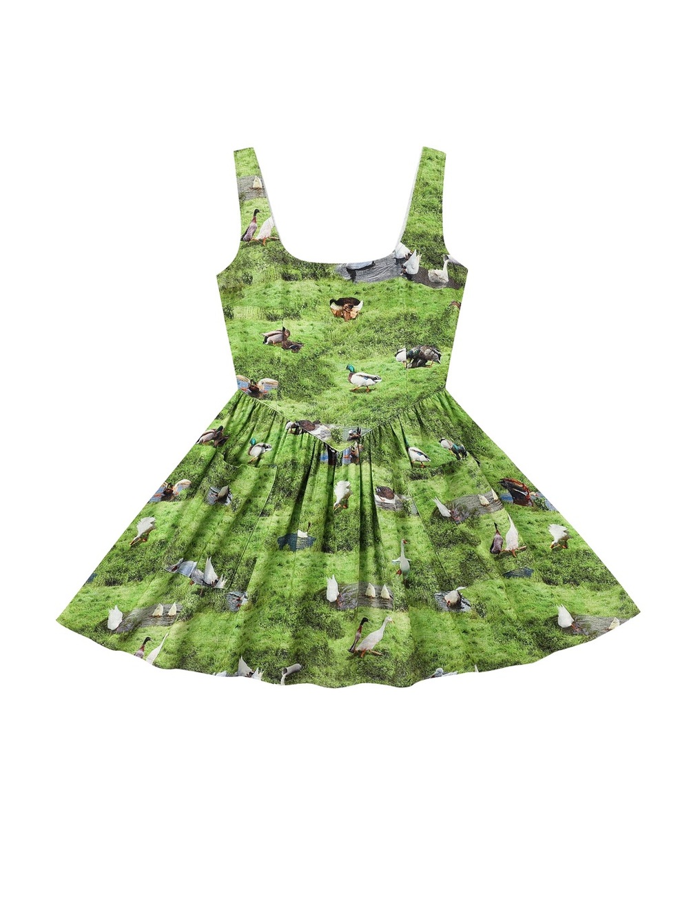 Trad Mistress Soft Linen Mini Dress Worst Ducks - Picture 4 of 4